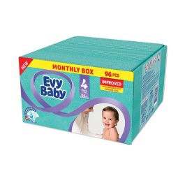 Evy Baby pelene Box 4 maxi 8-18 kg 96 kom Novo