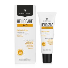 Heliocare 360° Gel Oil-Free sunscreen dry touch SPF 50, 50 ml