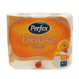 Perfex boni De Luxe breskva toalet papir 3sl 4 kom