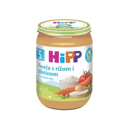 Hipp povrće sa pirinčem i piletinom kašica 190 g