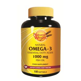 Natural Wealth Natural Omega-3, 1000mg , 100kapsula