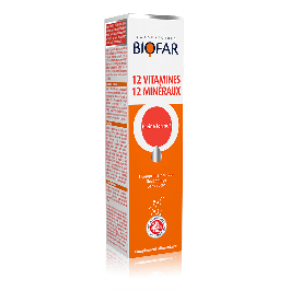 Biofar 12 vitamina +12 minerala šumeće tablete 20 komada