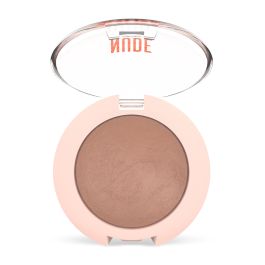 Golden Rose Nude look matte baked senka Caramel Nude