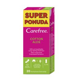 Carefree dnevni ulošci cotton fresh 20 kom + 1gratis 