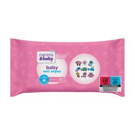 Mamma&Baby vlažne maramice Creamy lotion 72/1