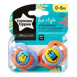 Tomi Tipi silikonska varalica hippo zebra 0-6m, 2 kom