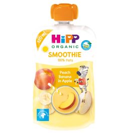 Hipp BIO voćni Smoothie napitak Breskva, jabuke i banane 120 ml