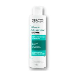 Vichy Dercos šampon za regulaciju masnoće vlasišta, 200 ml