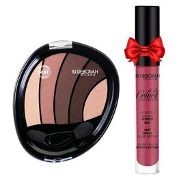 Deborah Set senka Perfect Smokey Palette 9+Velvet ruž