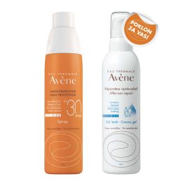 Avene Sun sprej SPF30+200 ml+gratis Avene Krem posle sunčanja 200 ml