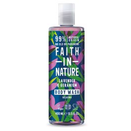 FAITH IN NATURE Gel za tuširanje lavanda i geranijum 400 ml