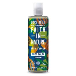 FAITH IN NATURE Gel za tuširanje ši puter i argan 400 ml