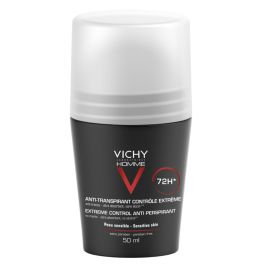 Vichy Homme antiperspirant roll-on za zaštitu od znojenja do 72H, bez alkohola, ne ostavlja tragove, 50 ml