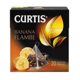 Curtis Banana Flambe - Crni čaj sa bananom i laticama cveća