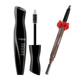 Deborah Set (Maskara 24Ore absolute volume + 24Ore extra eyebrow pencil poklon )
