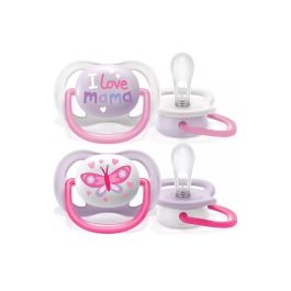 Avent Varalica orthod 0-6m 2 kom za devojcice