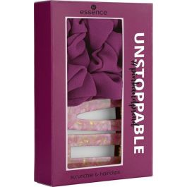 Essence LE pinkandproud unstoppable gumica i šnale za kosu 01