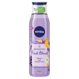 NIVEA Fresh Blends banana, acai i kokosovo mleko gel za tuširanje 300 ml