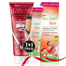 Eveline Slim Extreme thermo active serum 250 ml +gratis bio depil krema mango 125 ml