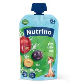 Nutrino voćna kaša jabuke i šljive sa pirinčem i dodatkom vitamina C 100 g, za uzrast 6+ meseci
