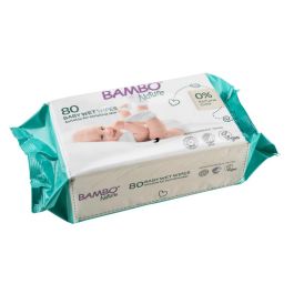 Bambo Nature vlažne maramice A80 15x20cm