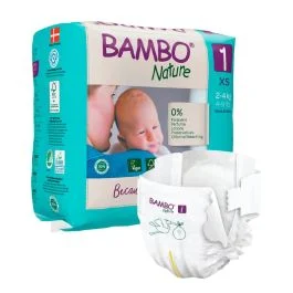 Bambo Nature Eco-Friendly 1 pelene za bebe A22 (2-4 kg)