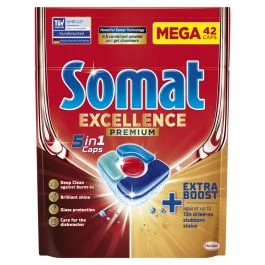 Somat Excellence 5in1 kapsule za mašinsko pranje posuđa 42 kom
