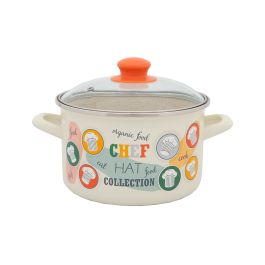 Metalac Chef hat collection duboka šerpa standard 20cm sa staklenim poklopcem 4 l