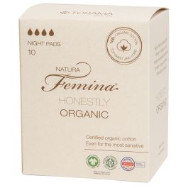 Natura Femina organic noćni ulošci 10 kom
