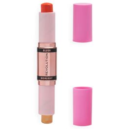 Makeup Revolution rumenilo i hajlajter u stiku Coral Dew 2x 4.3 g