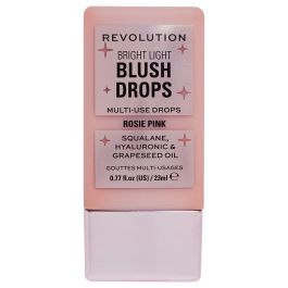 Makeup Revolution tečno rumenilo Bright Light Blush Drops Pink Rosie 23 ml