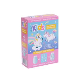 Velnea Kids 2u1 kupka sa stikerima - jednorog, 200 ml