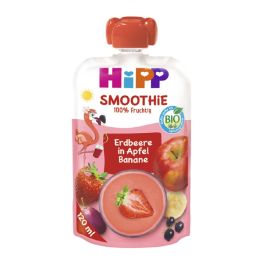 Hipp BIO smoothie napitak Jabuka i banana sa crvenim voćem 120 ml