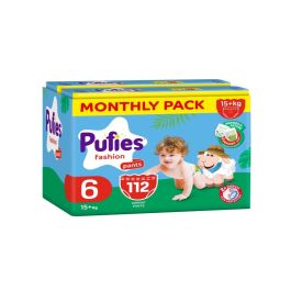 Pufies fashion pants pelene veličina 6 (mesečni box) 112 kom