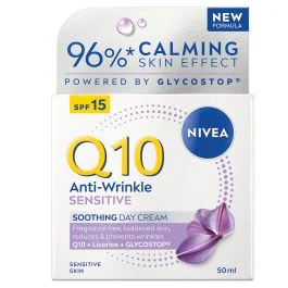 Q10 Sensitive dnevna krema protiv bora SPF15 50 ml