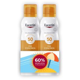 Eucerin SUN BOX Dry Touch sprej za zaštitu kože od sunca SPF 50+ 200 ml, 1+1 60%