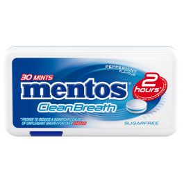 Mentos Clean Breath pepermint bombone, 21 g