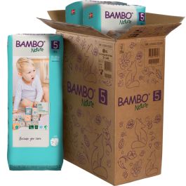 Bambo Nature pelene (mesečni box) veličina 5, (12-18 kg), 132 kom
