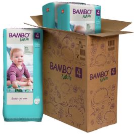 Bambo Nature pelene (mesečni box) veličina 4, (7-14 kg), 144 kom