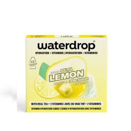 Waterdrop ice tea lemon