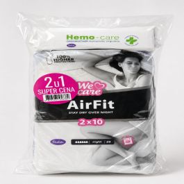 Violeta Higijenski Ulošci Air Fit Night 20 kom + Vlažni toalet papir Hemo Care 60 kom