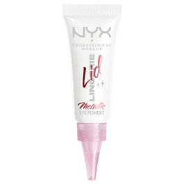 NYX Professional Makeup Lid Lingerie tečna senka za oči 01 satin silver