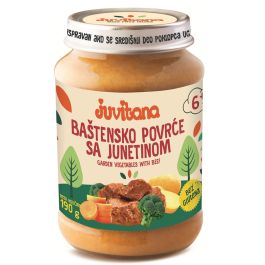 Juvitana kašica od baštenskog povrća sa junetinom 190 g