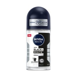 Men Black & White Invisible Original roll on 50 ml