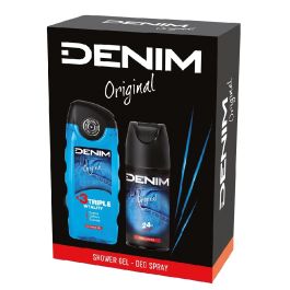 Denim Original poklon set (dezodorans 150 ml + gel 250 ml)