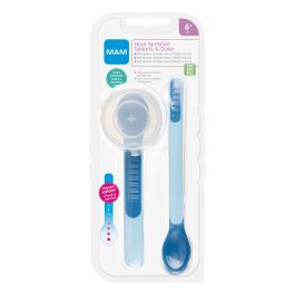 MAM set kašičica sa poklopcem, 6+m