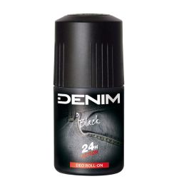 Denim Black dezodorans roll on 50 ml