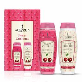 Afrodita Sweet cherries set (gel za tuširanje 200 ml + mleko za telo 200 ml)