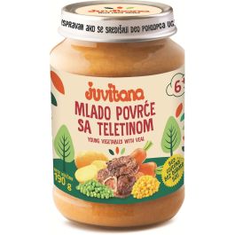 Juvitana kašica mlado povrće sa teletinom 190 g