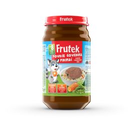 Frutek povrće, govedina i pirinač kašica 190 g